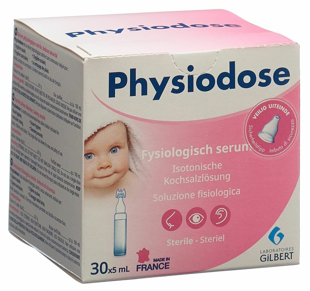 Physiodose physiologische Kochsalzlösung steril 30 Monodos 5ml
