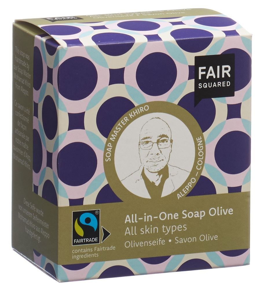 FAIR SQUARED All in One Soap Olive 2 x 80g