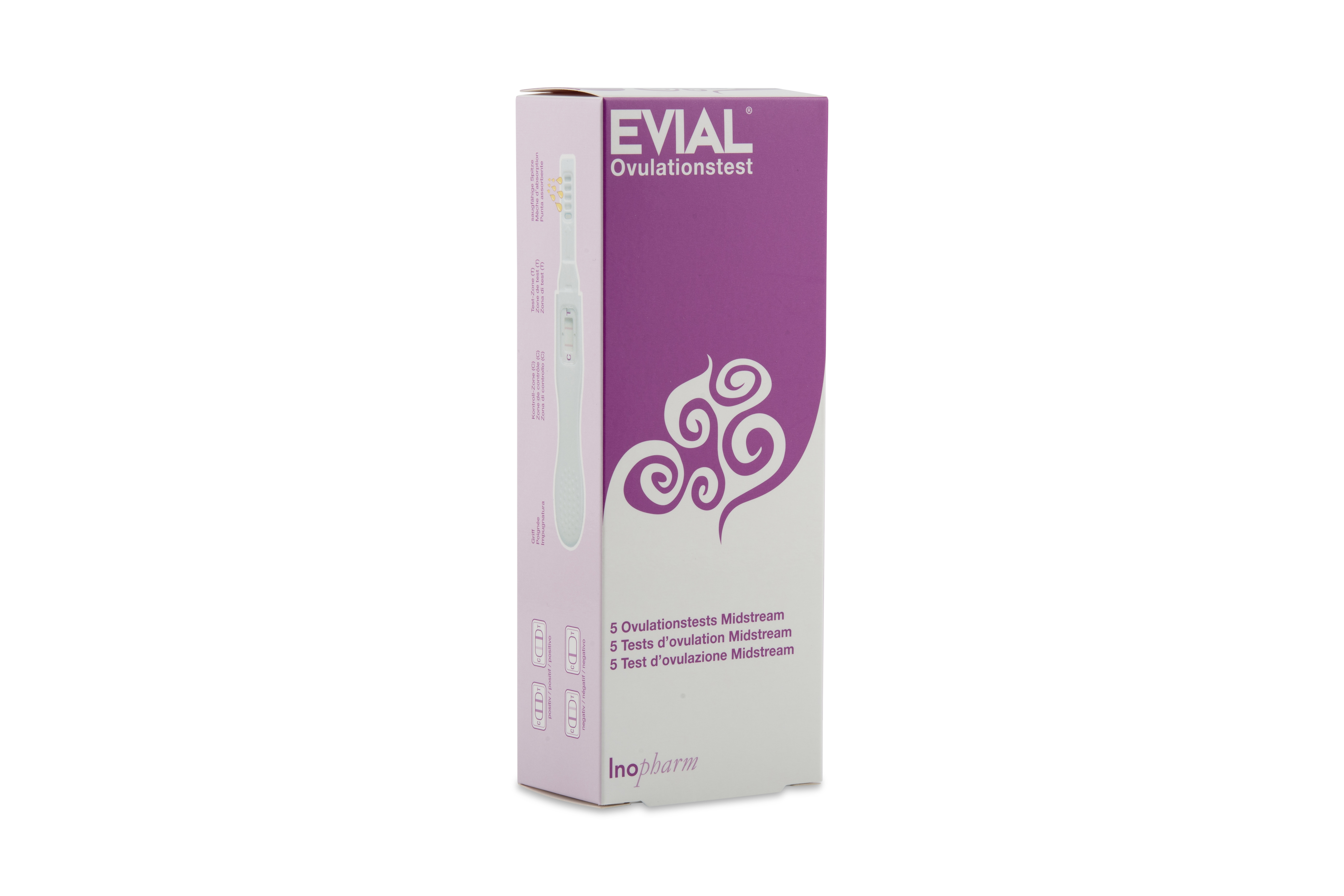 EVIAL Ovulationstest Midstream 5 Stück EVIAL Ovulationstest Midstream 5 Stück