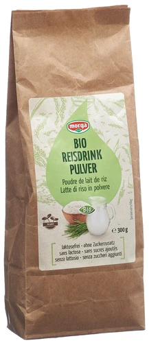 Morga Reisdrink Pulver Bio Beutel 300g