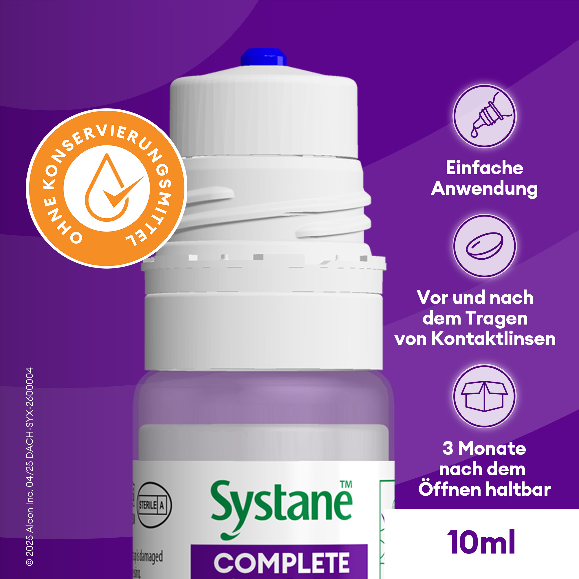 Systane Complete Benetzungstropfen ohne Konservierungsmittel 10ml