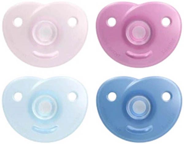 Philips AVENT Curved Soothie Mix 0-6m Steri 2 Stück