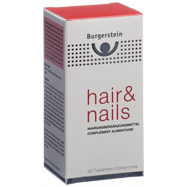 Burgerstein Hair & Nails Tabletten 90 Stück Burgerstein Hair & Nails Tabletten 90 Stück