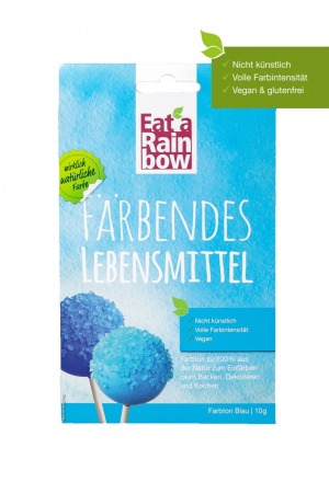 EAT A RAINBOW Färbendes Lebensmittel blau Btl 10g EAT A RAINBOW Färbendes Lebensmittel blau Btl 10g