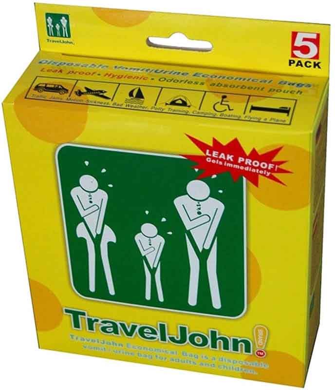 TravelJohn Brechbeutel 5 Stück