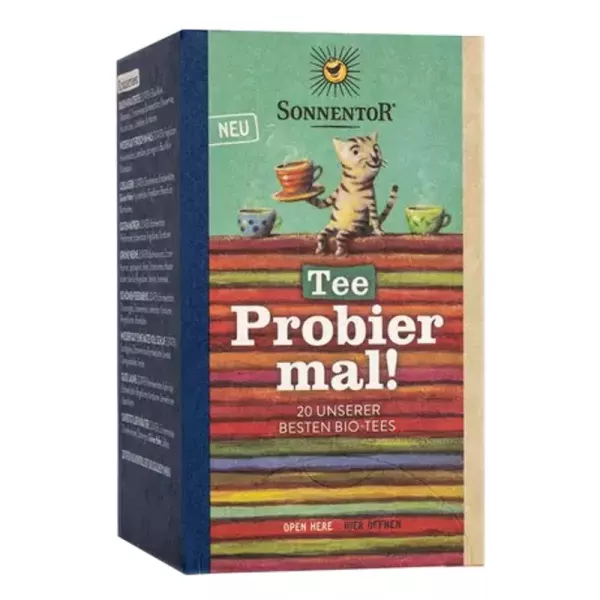 Sonnentor Probier mal kennenlernen Tee assortiert BIO Btl 20 Stück Sonnentor Probier mal kennenlernen Tee assortiert BIO Btl 20 Stück