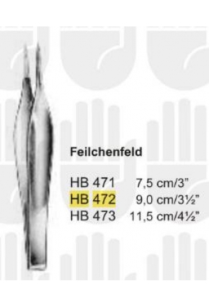 BUTSCH Splitterpinzette Feilchenfeld 9cm BUTSCH Splitterpinzette Feilchenfeld 9cm