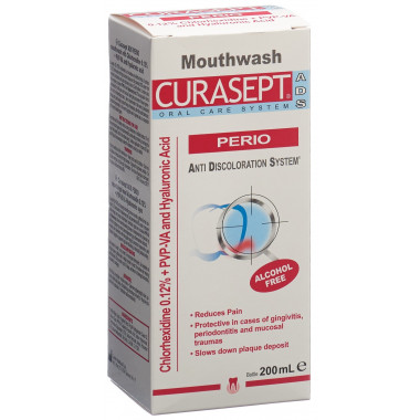 Curasept ADS Perio Mouthwash 0.12 % 200ml Curasept ADS Perio Mouthwash 0.12 % 200ml