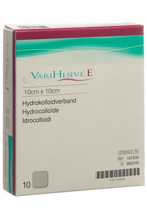 VARIHESIVE E Verband 10x10cm 10 Stück