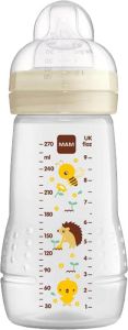 MAM Easy Active Baby Bottle Flasche 270ml 2+ Monate Unisex MAM Easy Active Baby Bottle Flasche 270ml 2+ Monate Unisex