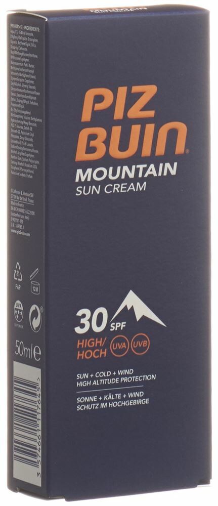 Piz Buin Mountain Cream SPF30 50ml