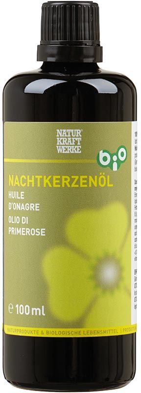 NATURKRAFTWERKE Nachtkerzenöl nativ Bio 100ml NATURKRAFTWERKE Nachtkerzenöl nativ Bio 100ml