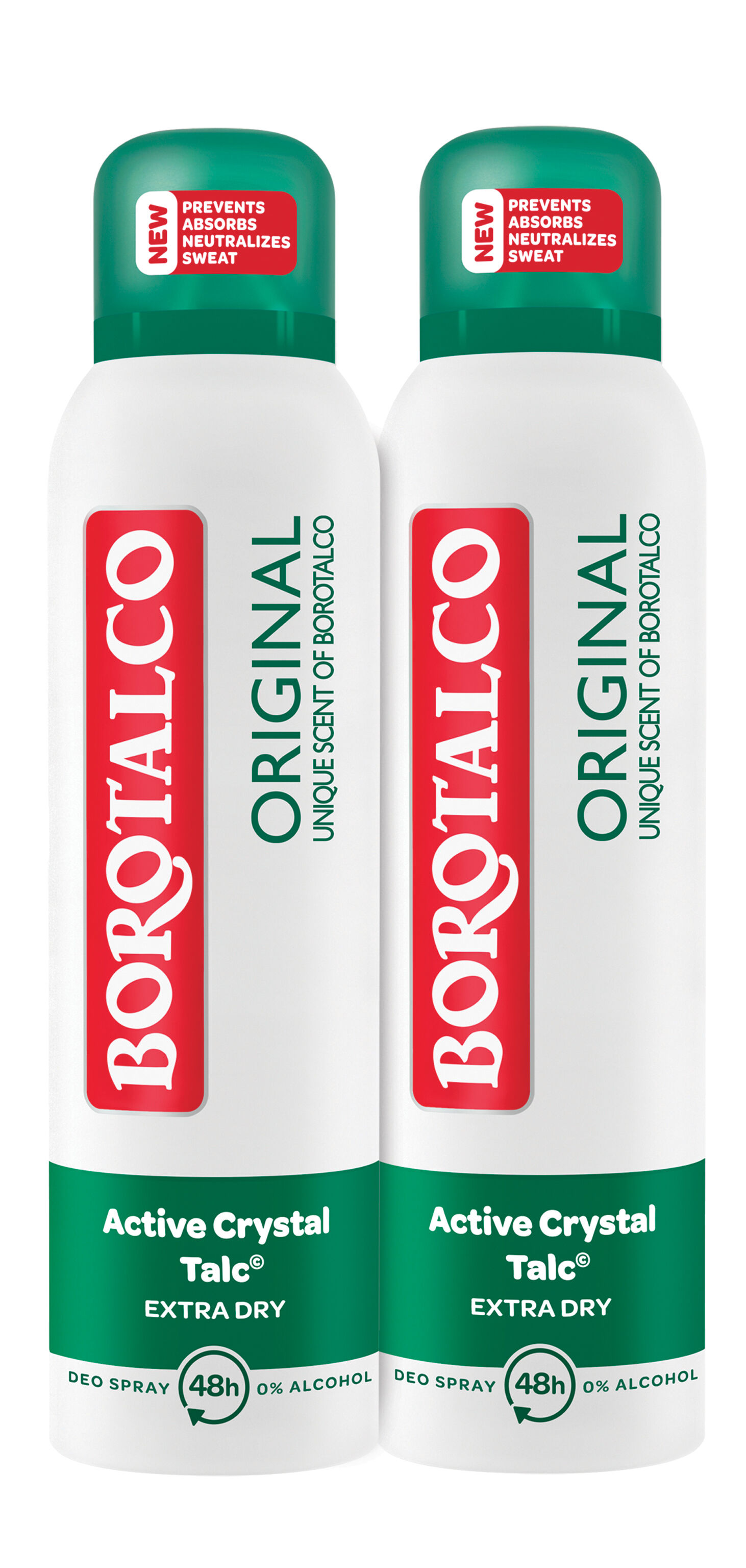 BOROTALCO Deo Original Spray 2 x 150ml BOROTALCO Deo Original Spray 2 x 150ml