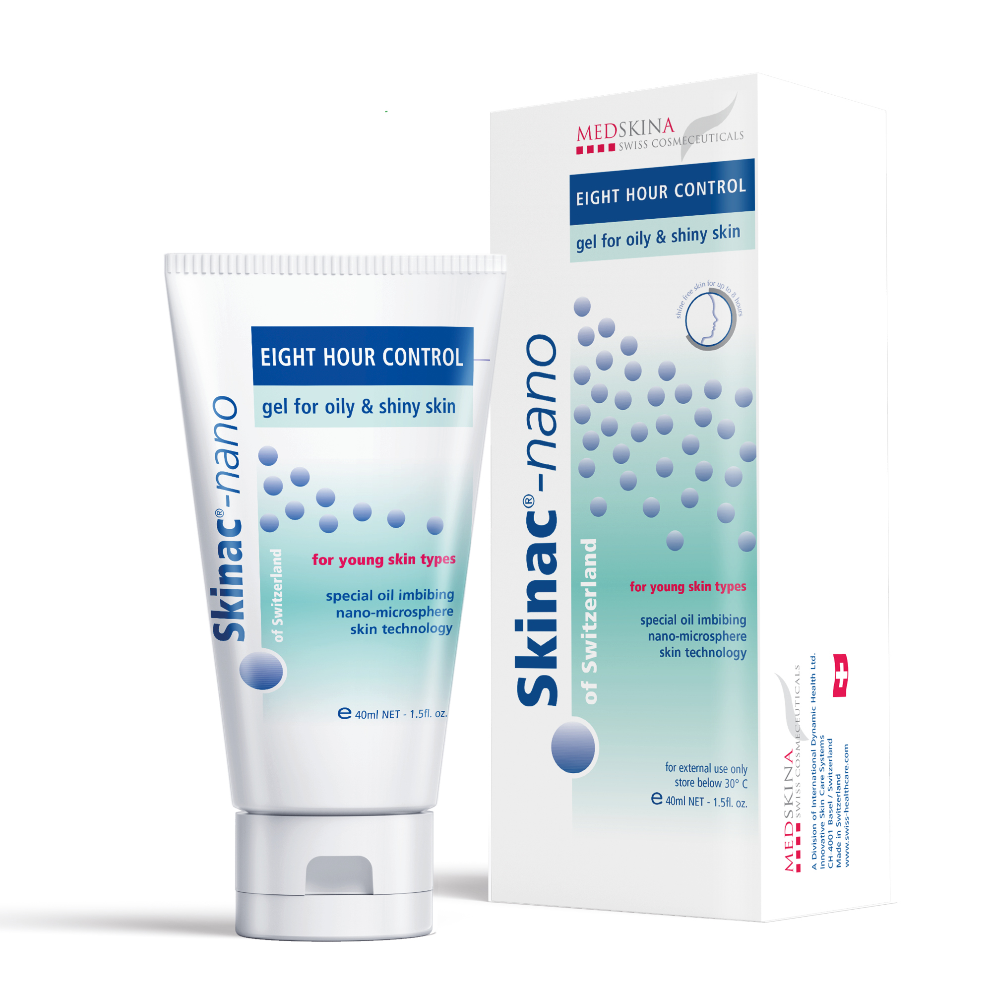 Skinac®-nano Oil Control Gel 40ml Skinac®-nano Oil Control Gel 40ml