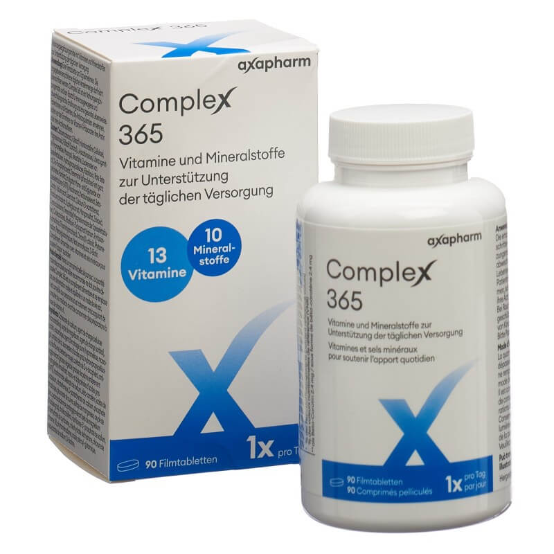 Complex 365 Filmtabletten 90 Stück Complex 365 Filmtabletten 90 Stück