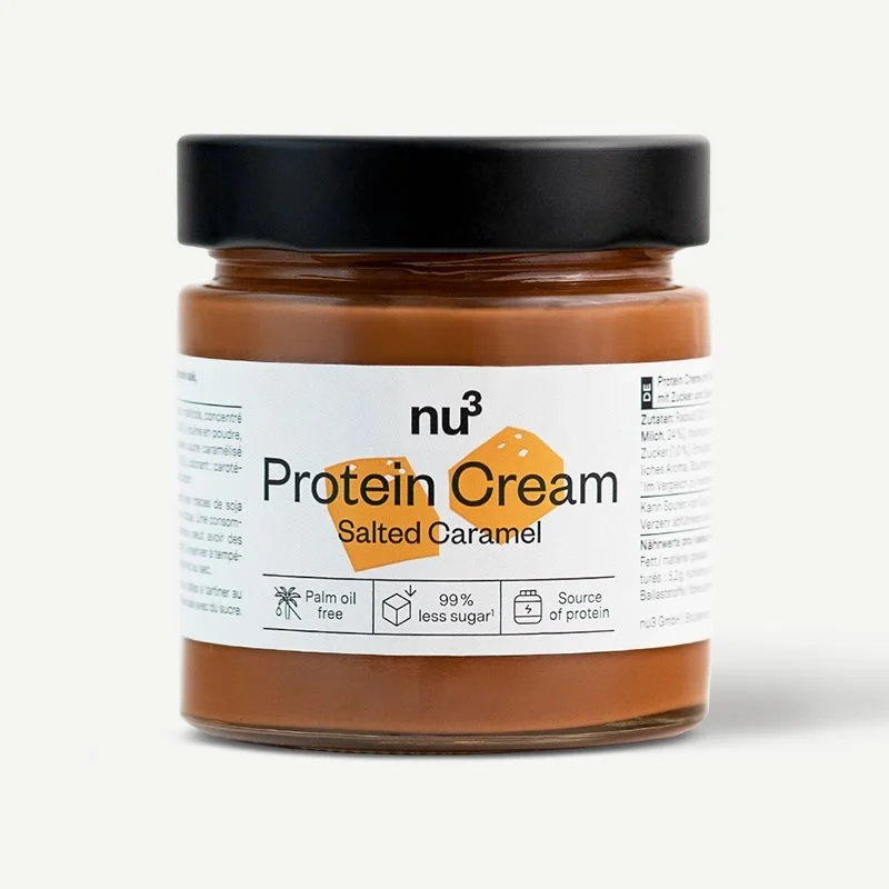 NU3 Protein Creme Salted Caramel Glas 200g
