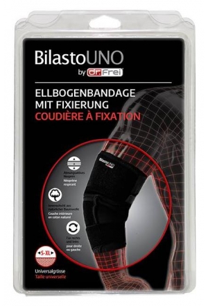 BILASTO Uno Ellbogenbandage S-XL Fixierung Velcro