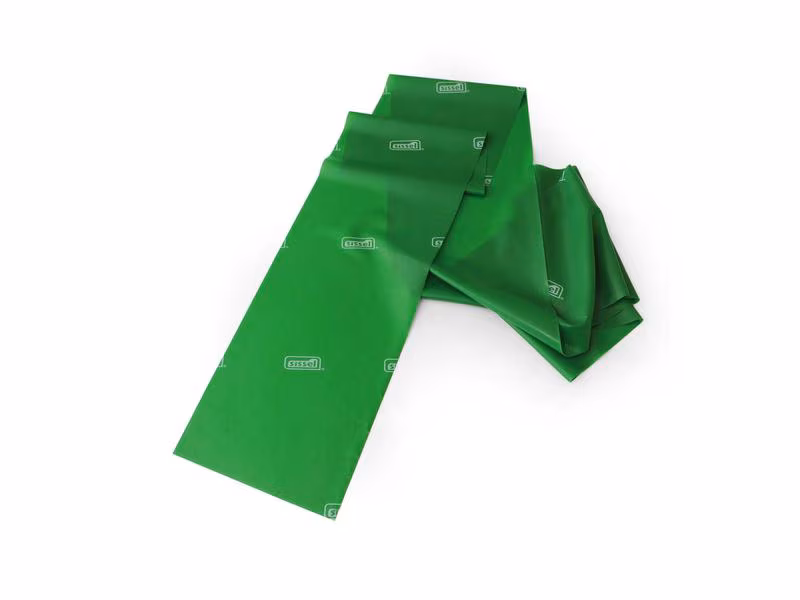 SISSEL Fitband 7.5 cm x 2 m stark Grün