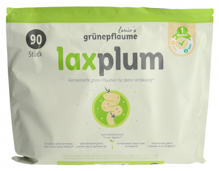 LAXPLUM grüne Pflaume Beutel 90 Stück