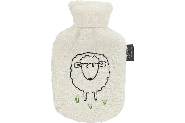 FASHY Kinderwärmflasche 0.8l Flausch Schaf Dolly