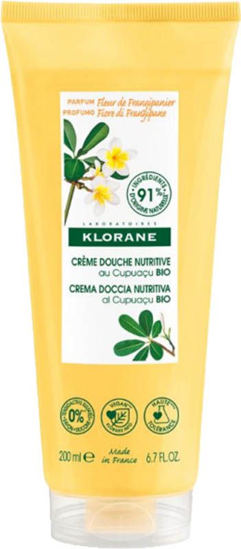 Klorane Duschcreme Frangipanblüte 200ml