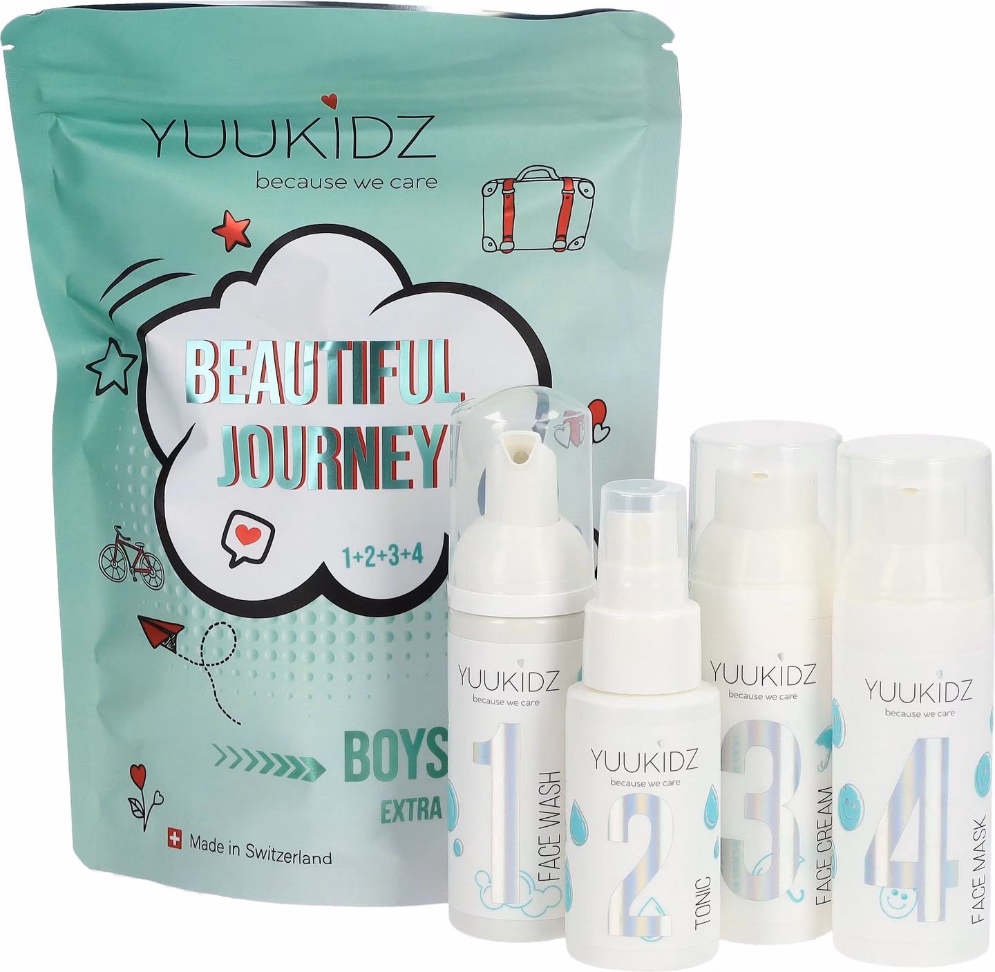 YUUKIDZ Set Beautiful Journey 4 Stück