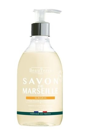 BeauTerra reich Flüss Seife Marseille Mand 300ml BeauTerra reich Flüss Seife Marseille Mand 300ml