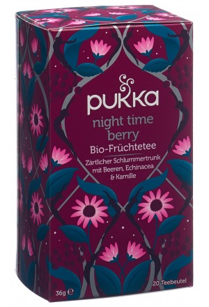 PUKKA Night Time Berry Tee Bio DE Btl 20 Stück