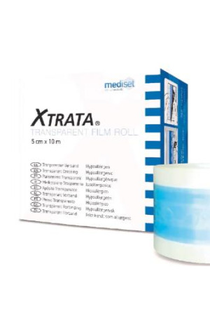 XTRATA transp Folienverband 5cmx10m Lipo Gel