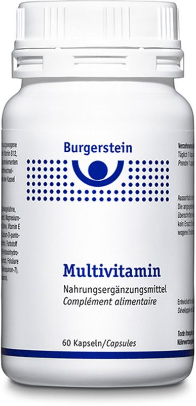 BURGERSTEIN Multivitamin Kapseln 60 Stück BURGERSTEIN Multivitamin Kapseln 60 Stück