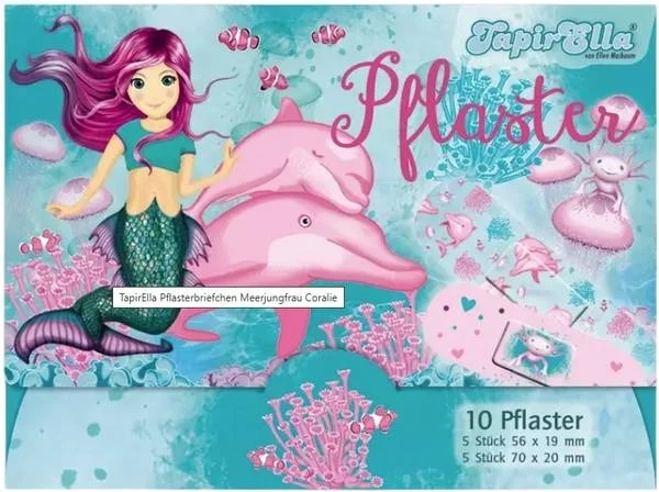 Lutz Mauder Kinderpflaster Meerjungf Coral 10 Stück