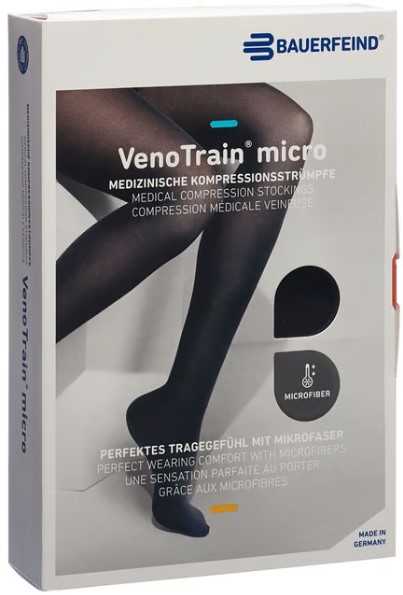 Bauerfeind VT MICRO ATU KKL2 S p/s geschlossene Fussspitze schwarz