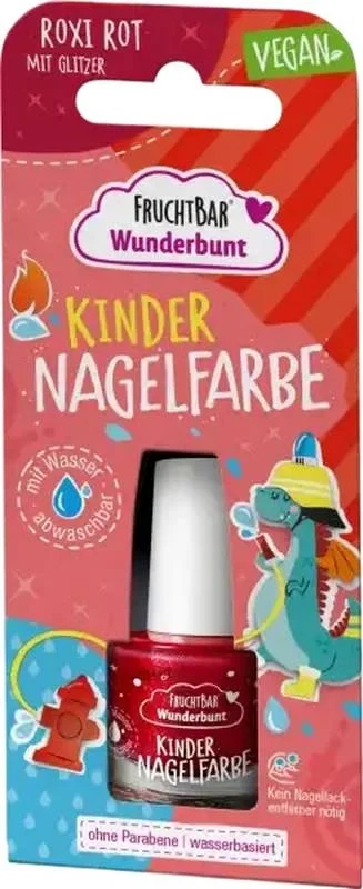 FRUCHTBAR Wunderbunt Kind Nagelfa roxi rot 5ml