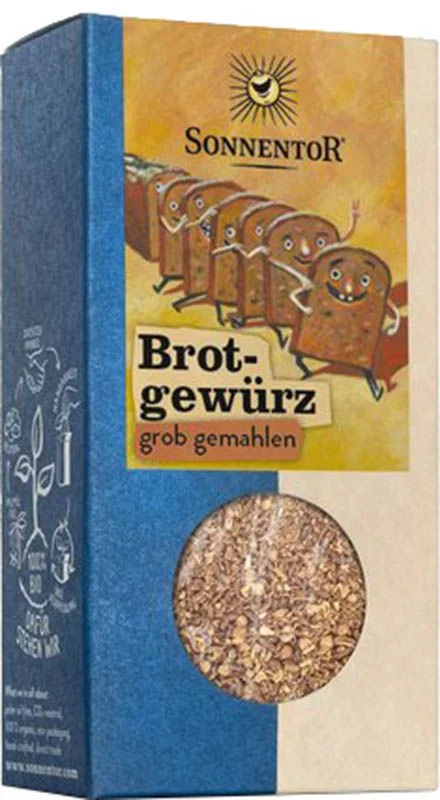 SONNENTOR Brotgewürz grob gemahlen BIO Btl 45g SONNENTOR Brotgewürz grob gemahlen BIO Btl 45g