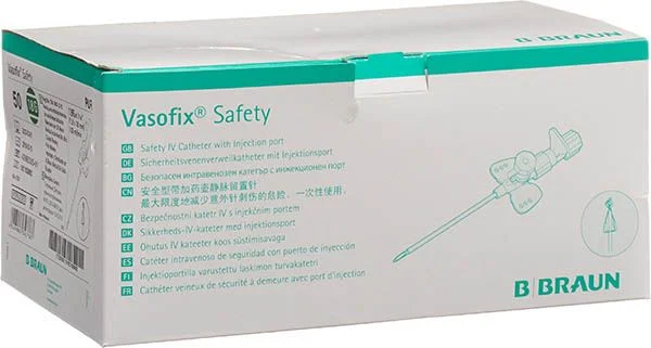 Vasofix Safety IV-Kanüle 18G 1.3x33mm grün 50 Stück
