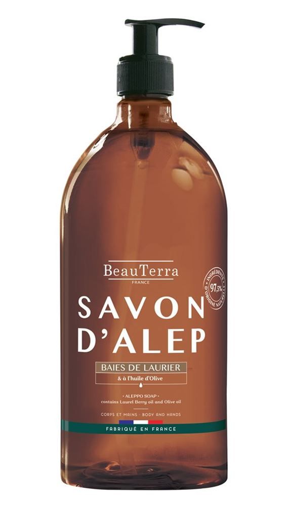 BeauTerra Flüss Seife Aleppo Fl 1000ml BeauTerra Flüss Seife Aleppo Fl 1000ml
