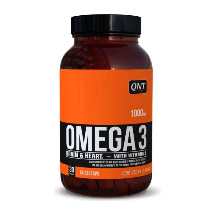 QNT Omega 3 1000 mg Gelcaps 60 Stück QNT Omega 3 1000 mg Gelcaps 60 Stück