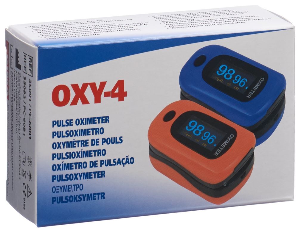 GIMA Pulsoxymeter orange OXY-4