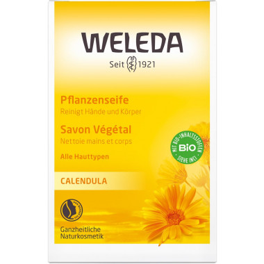 Weleda BABY CALENDULA Pflanzenseife 100g Weleda BABY CALENDULA Pflanzenseife 100g