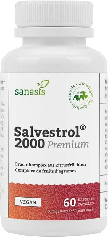 sanasis Salvestrol 2000 Premium Kapseln Ds 60 Stück