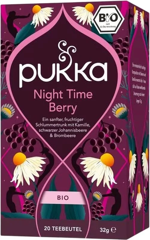 PUKKA Night Time Berry Tee Bio DE (n) Btl 20 Stück