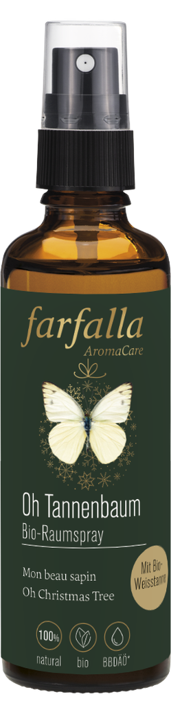FARFALLA Bio-Raumspray Oh Tannenbaum Test 75ml FARFALLA Bio-Raumspray Oh Tannenbaum Test 75ml