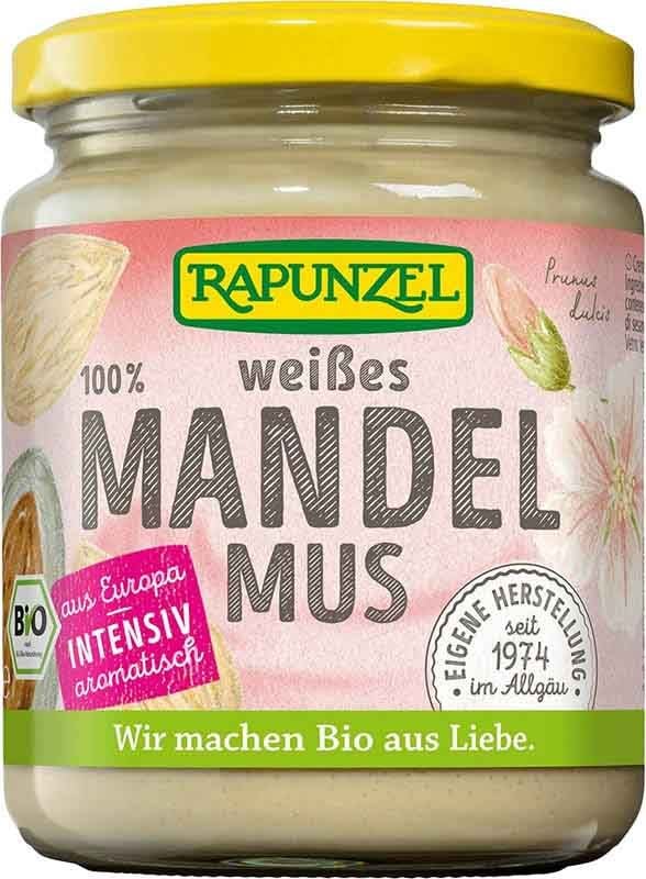 Rapunzel Mandelmus weiss Europa 250g Rapunzel Mandelmus weiss Europa 250g