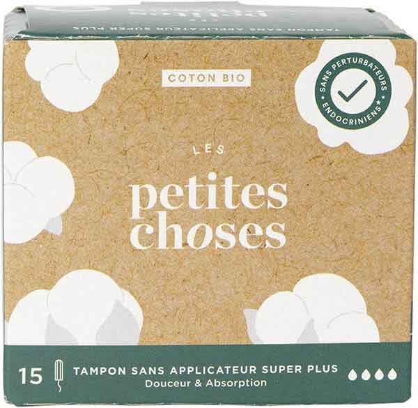 LES PETITES CHOSES Tampons super plus Bio 15 Stück