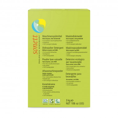 Sonett Maschinenspülmittel Pulver 3kg Sonett Maschinenspülmittel Pulver 3kg