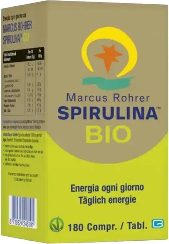 MARCUS ROHRER Spirulina Tabl Bio (neu) 180 Stück MARCUS ROHRER Spirulina Tabl Bio (neu) 180 Stück