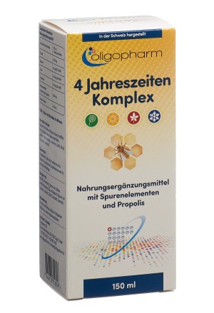 Oligopharm Sirup 4 Jahreszeiten mit Propolis 150ml