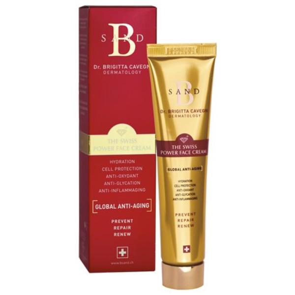 B SAND The Swiss Power Facecream Anti-Aging 40ml B SAND The Swiss Power Facecream Anti-Aging 40ml