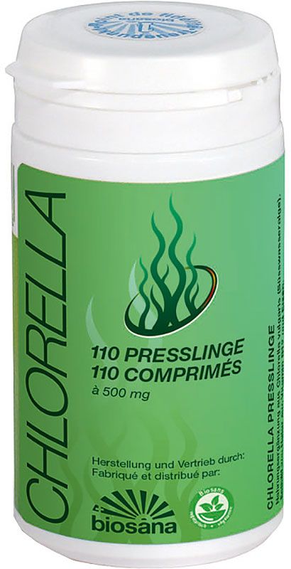 BIOSANA Chlorella Tabl 500 mg Ds 110 Stück BIOSANA Chlorella Tabl 500 mg Ds 110 Stück