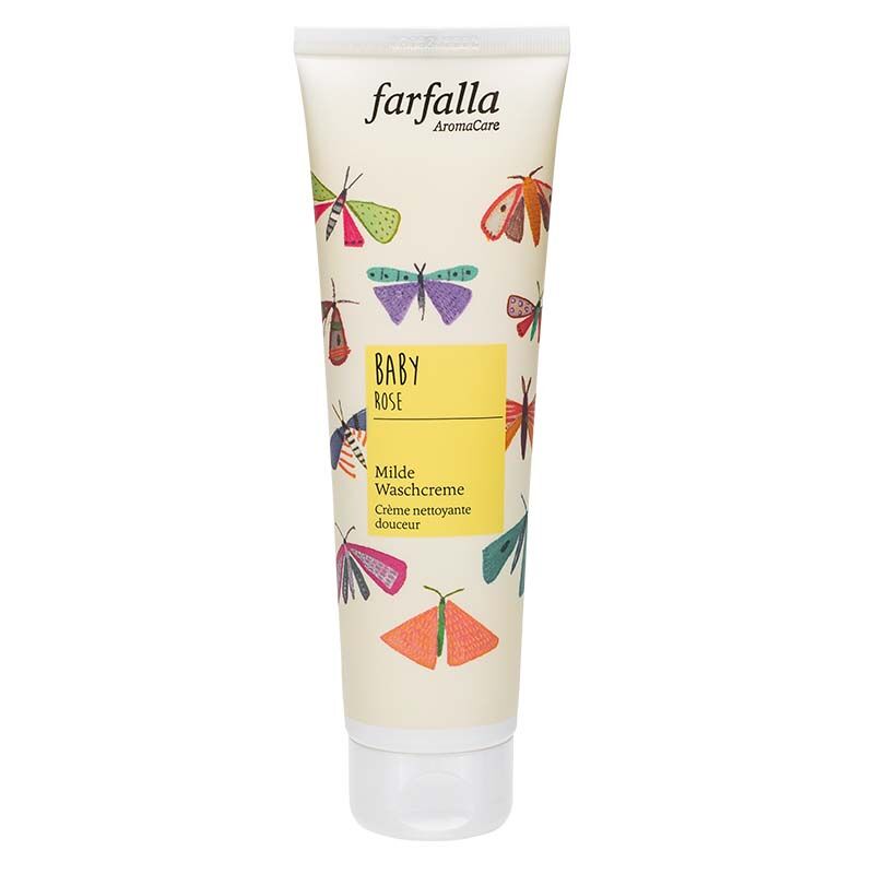 FARFALLA Baby Milde Waschcreme Rose 145ml FARFALLA Baby Milde Waschcreme Rose 145ml